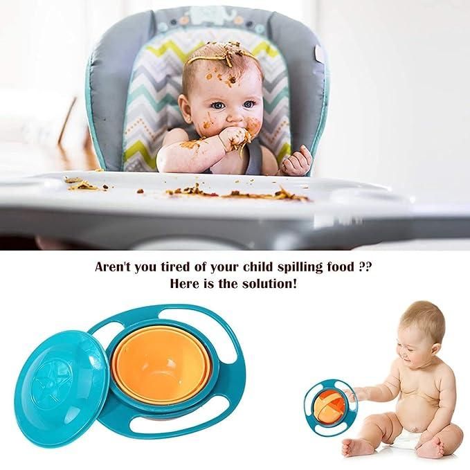 Lywire™ 🍽️ Premium 360° Rotation Baby Food Bowl