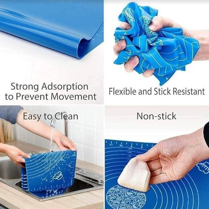 Lywire™ 🫓 High-End Dough & Roti Rolling Mat – Make Cooking Effortless!