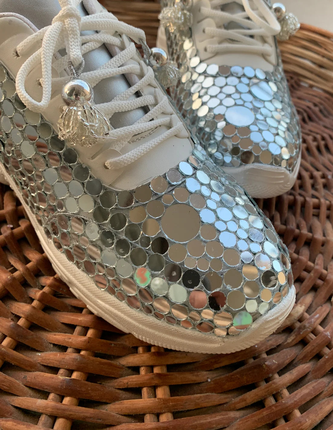 Lywire Signature Glam Bridal Sneakers β Dazzle on Your Big Day! πβ¨