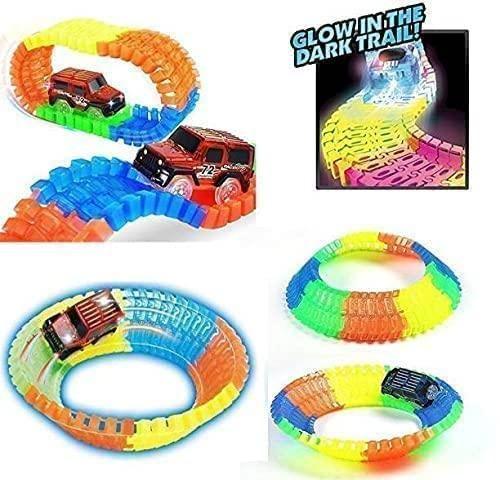 Magic Race Car with Bend Flex and Tracks