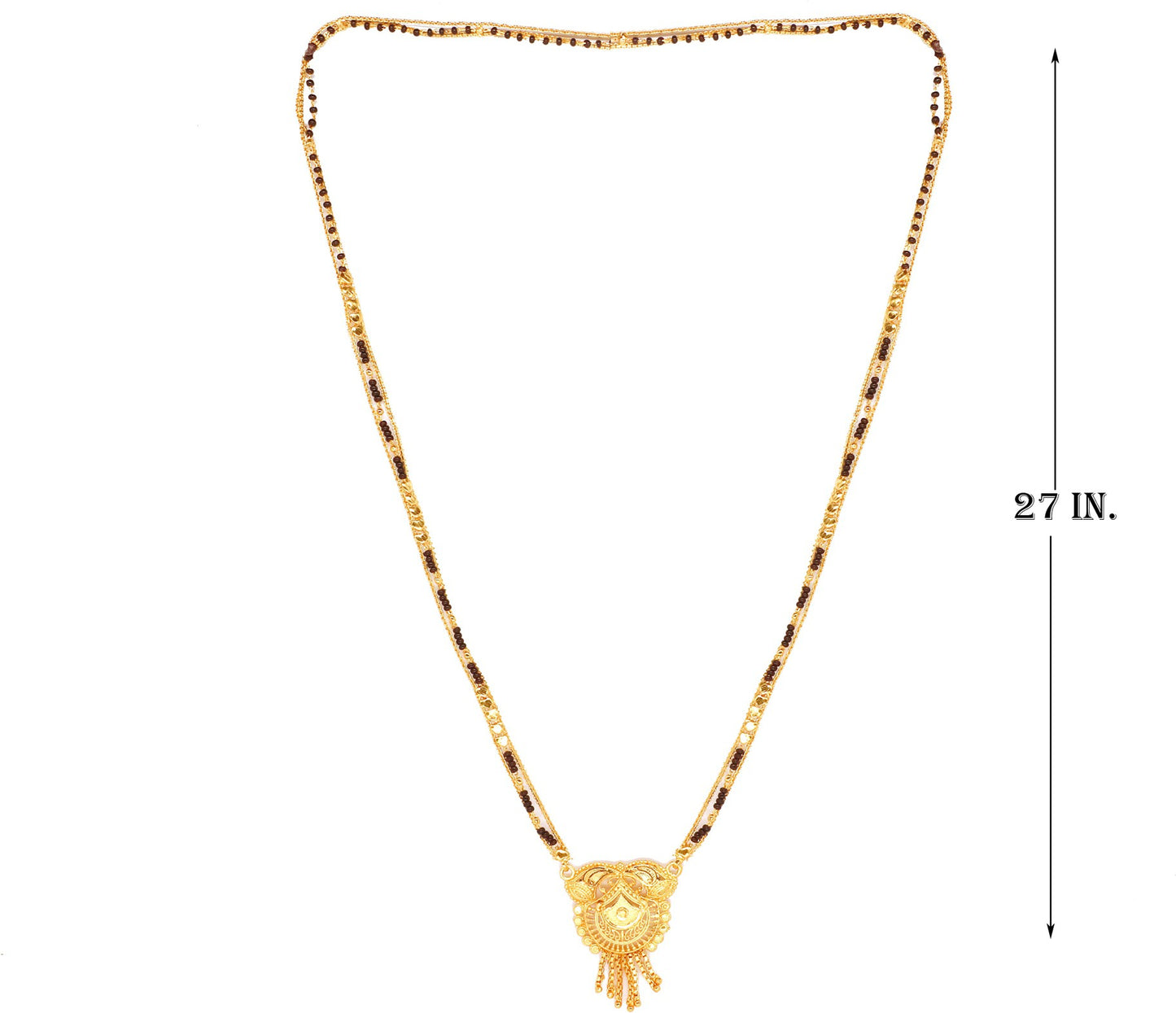 Ethnic Bridal Inspired Gold Finish Mangalsutra
