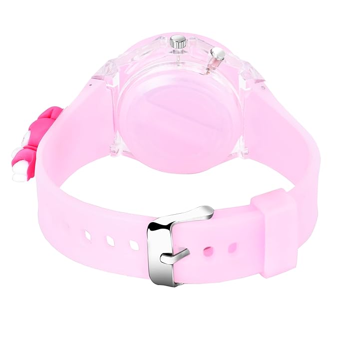Lywire Top-Quality Kidsโ Analog Watch โ Cute 3D Cartoon Design & Colorful LED Display ๐โจ