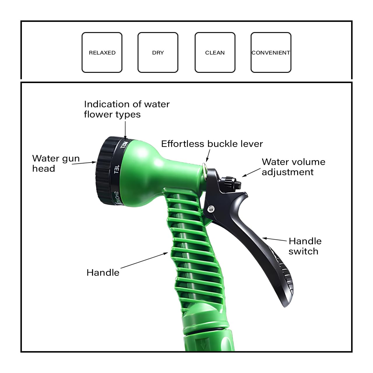 Magic Hose Pipe with Spray Gun