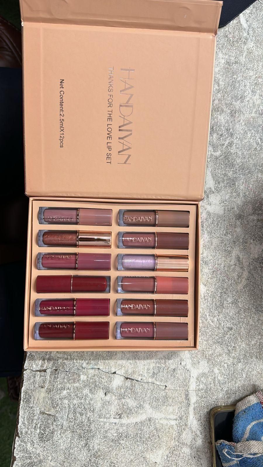 Velvet Muse Lip Set 12Pcs