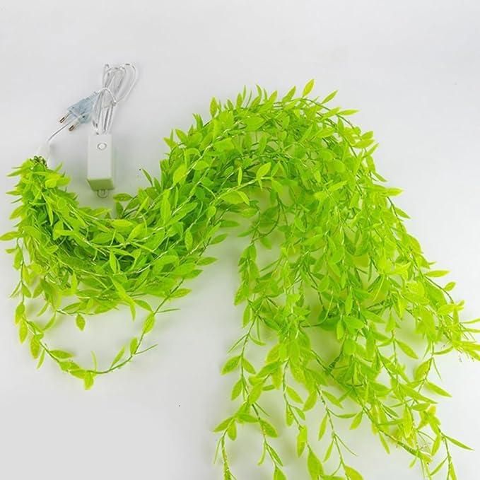 Lywire™ 🌟 Original Green Leaf LED Curtain String Light – A Beautiful Blend of Nature & Elegance!