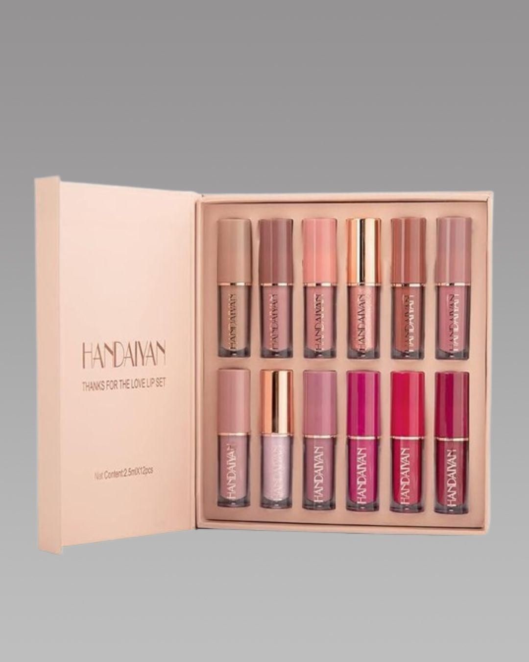 Velvet Muse Lip Set 12Pcs
