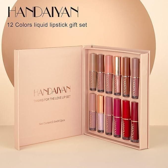 Velvet Muse Lip Set 12Pcs