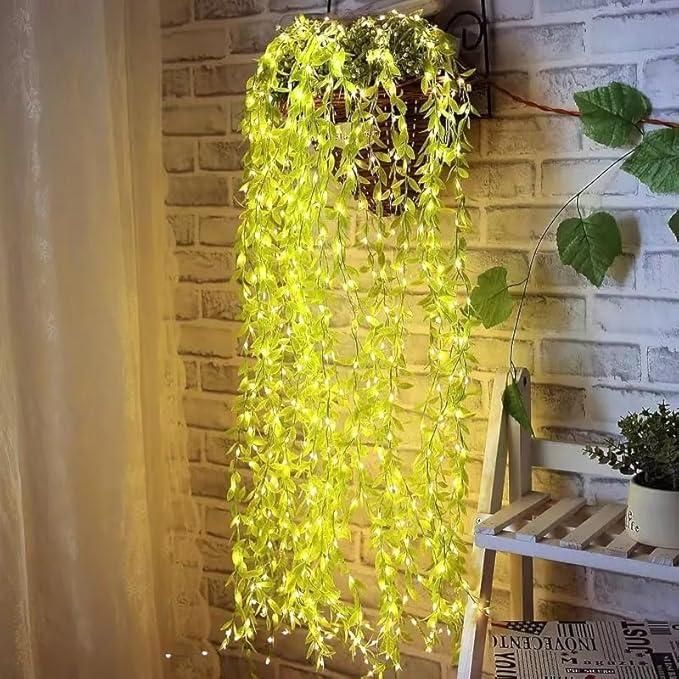 Lywire™ 🌟 Original Green Leaf LED Curtain String Light – A Beautiful Blend of Nature & Elegance!
