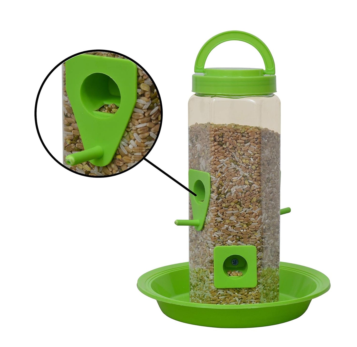 Lywire™ 🦜 Premium Hanging Bird Food & Water Feeder – Original & Durable for Your Balcony!