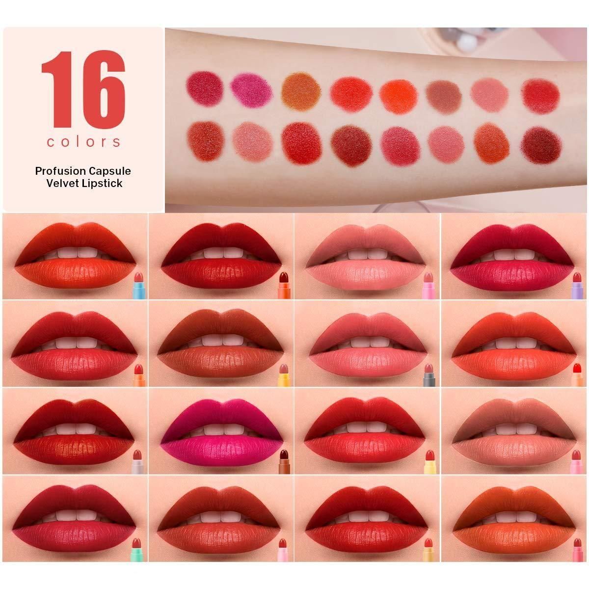 16-Piece Velvety Lip Tint Collection