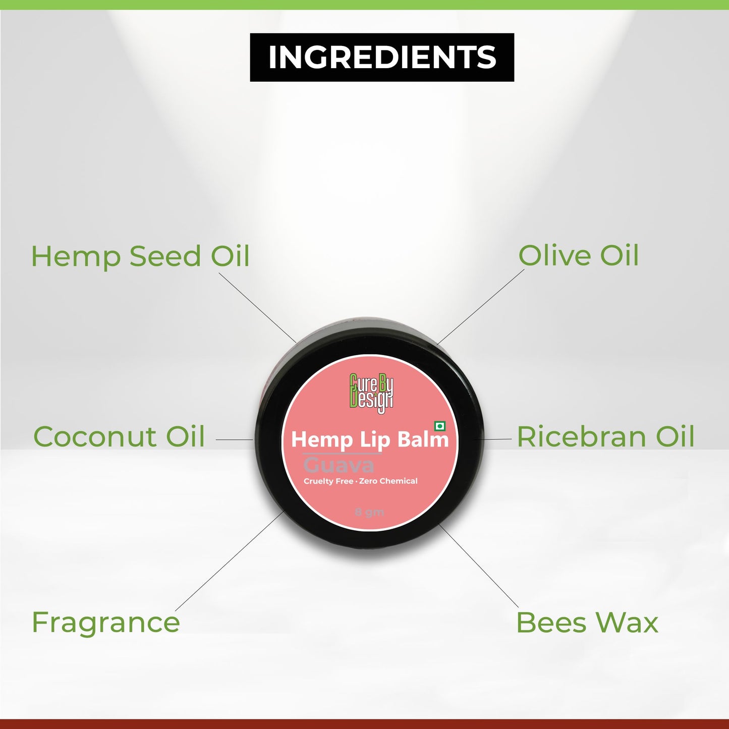 Lywire Hemp Lip Balm - Guava Essence