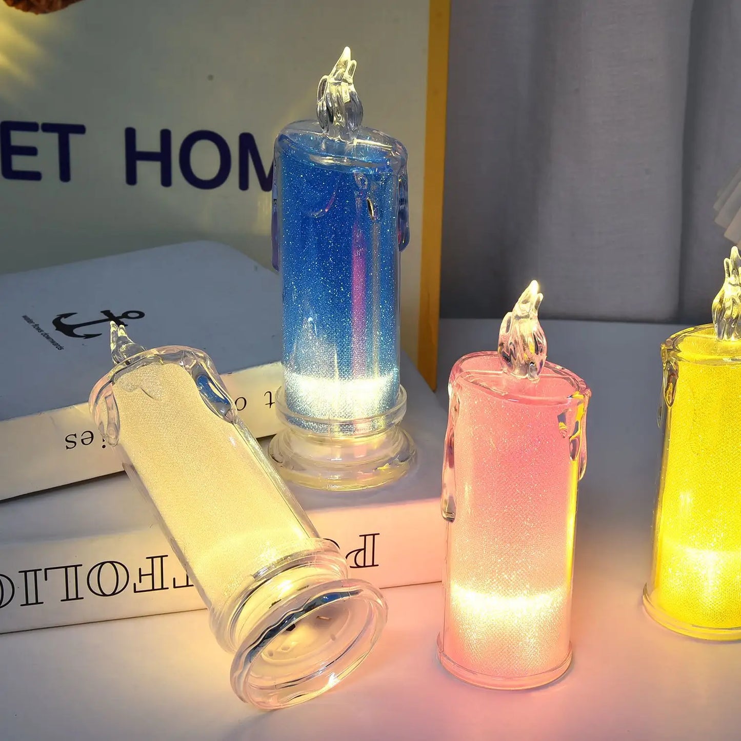 Lywire™🔥Luxury Crystal Candle Light🕯️ – The Perfect Touch of Class & Shine!