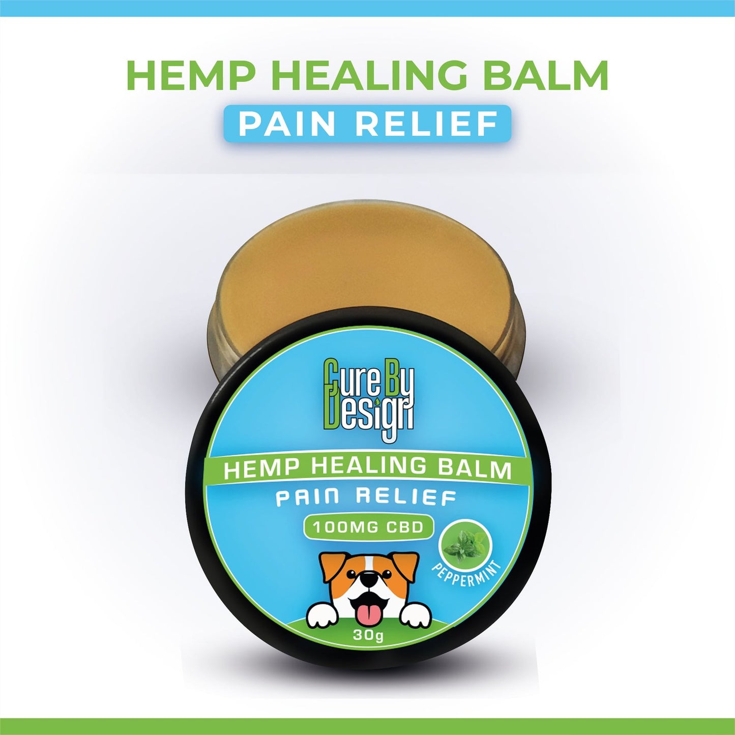 Lywire Hemp Healing Balm โ Pain Relief (100mg CBD