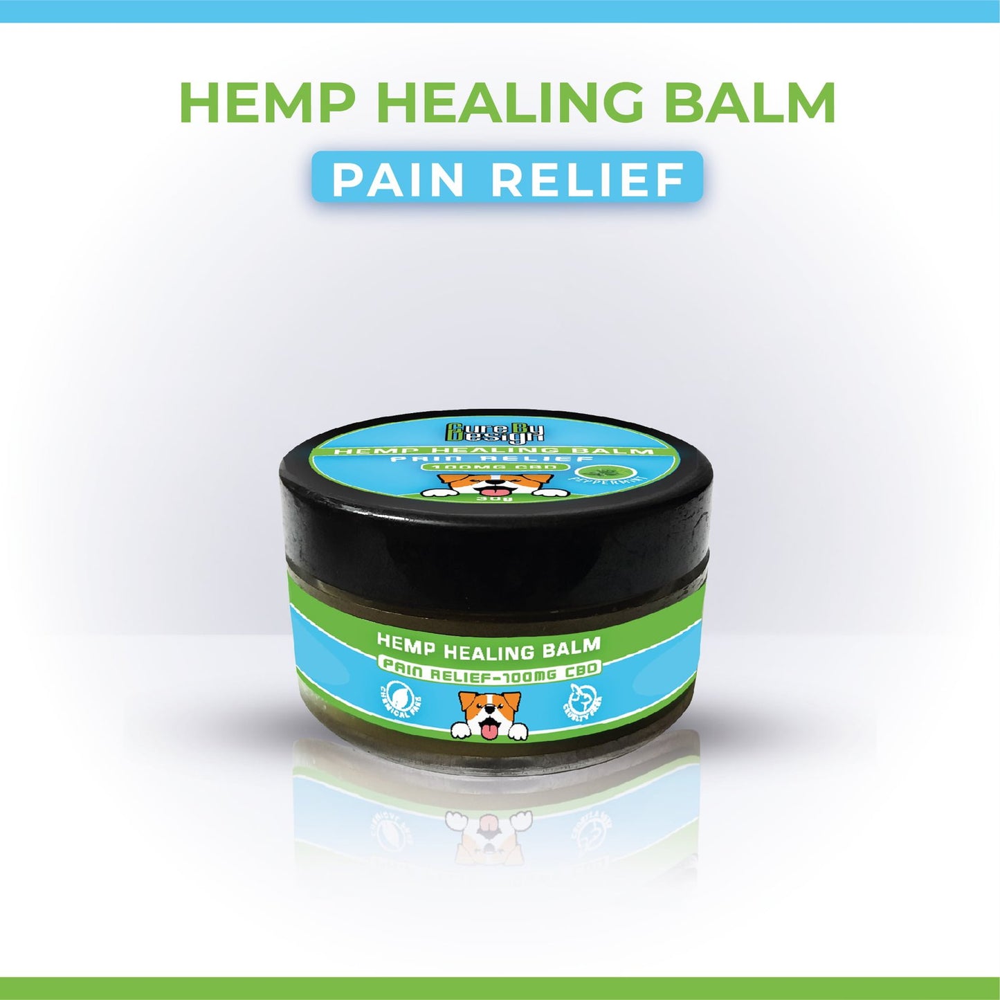 Lywire Hemp Healing Balm โ Pain Relief (100mg CBD