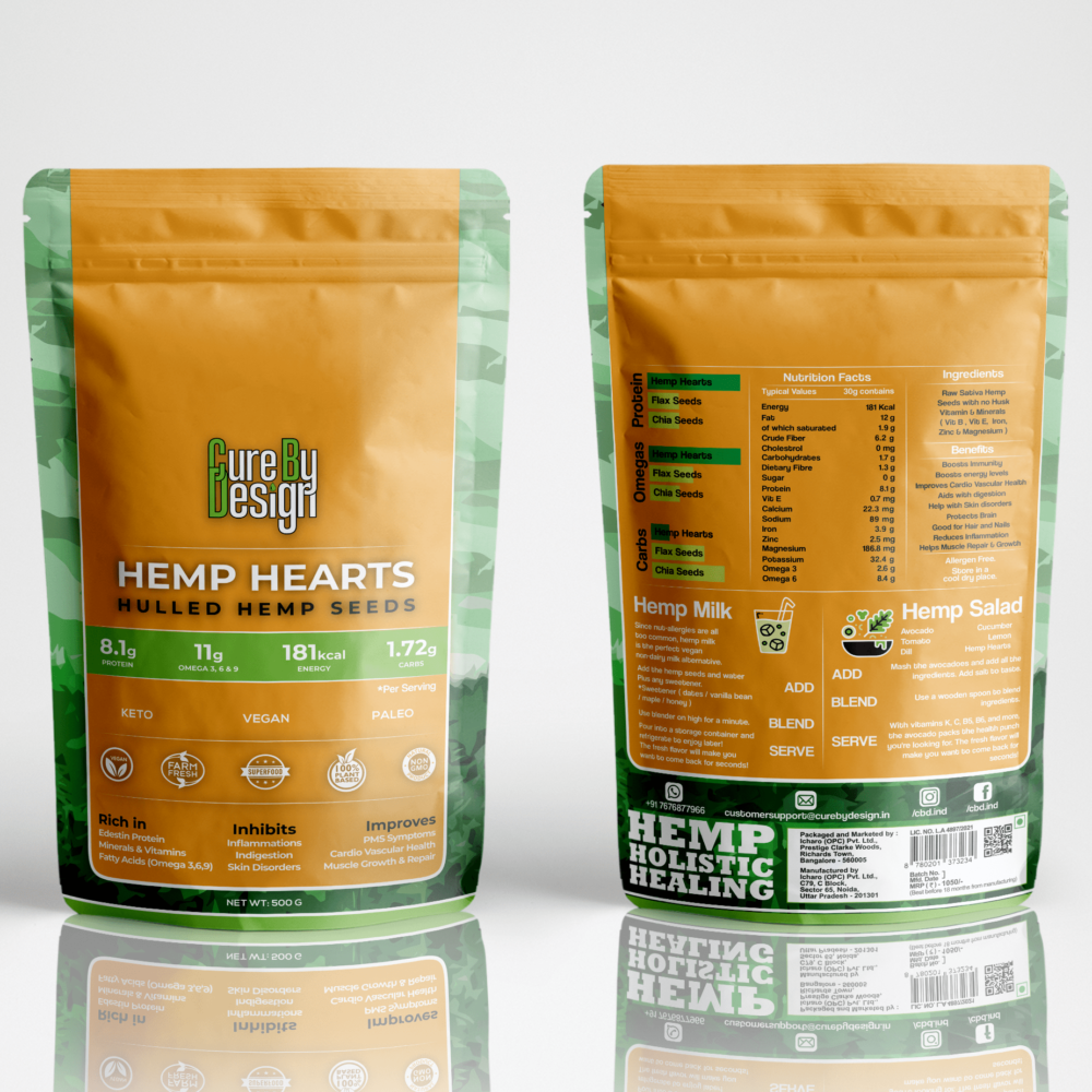 Lywire Hemp Hearts – Hulled Hemp Seeds