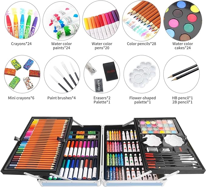 Unicorn Color Kids Art Drawing Set