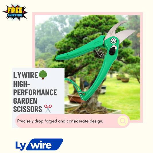 Lywire🌳 High-Performance Garden Scissors ✂️ | Premium Stainless Blade | Durable & Precise Cutting Tool – NEW
