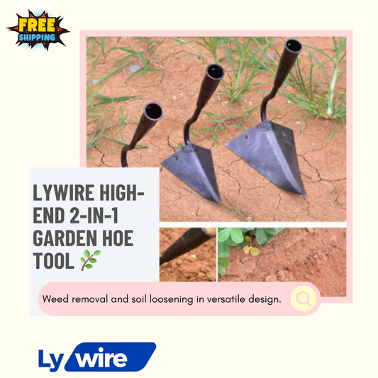 Lywire High-End 2-in-1 Garden Hoe Tool