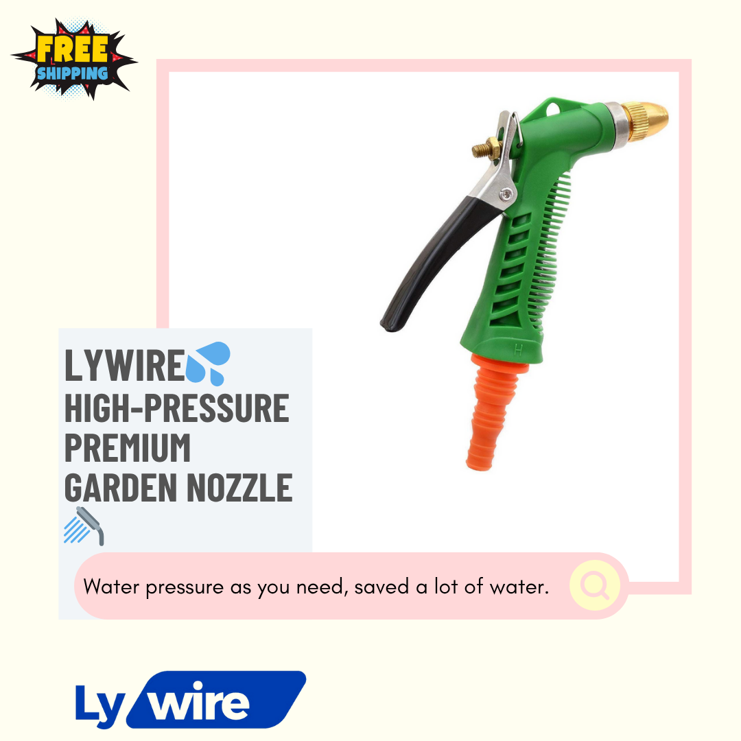 High-Pressure Premium Garden Nozzle