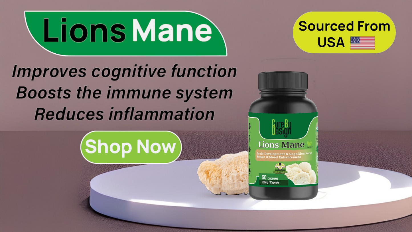 Lywire Lion’s Mane – Enhance Your Cognitive Function & Memory