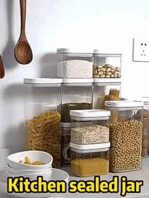 Lywire™ Multipurpose Fridge storage containers & jar Set