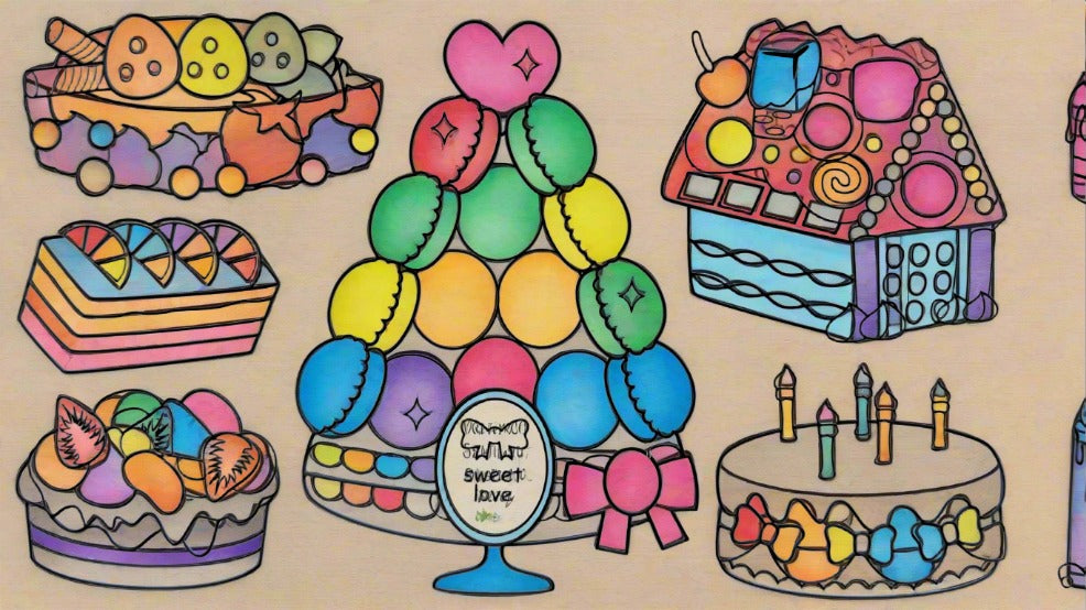 Restick doodle art graffiti drawing art roll by lywire with cake design