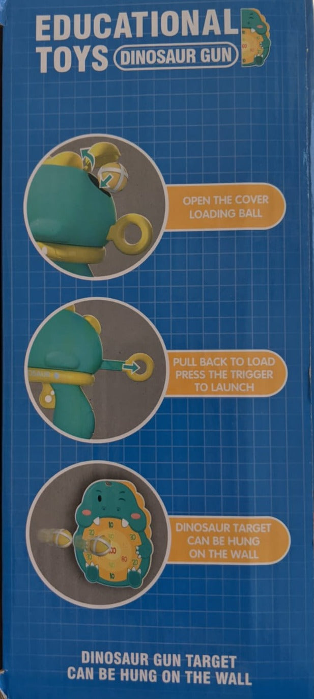 Dinosaur Gun How to use box photo