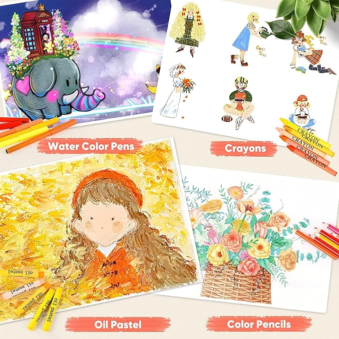 Unicorn Color Kids Art Drawing Set