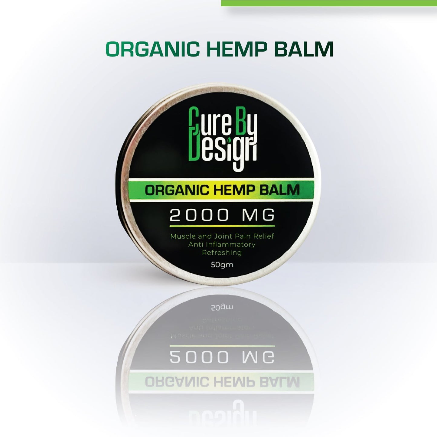 Lywire Organic Healing Hemp Balm โ Infused with 2000mg CBD