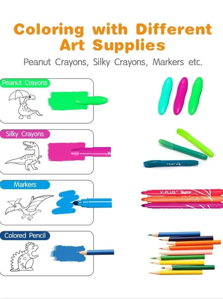 Restick doodle art graffiti drawing art roll by lywire with multple color pen options