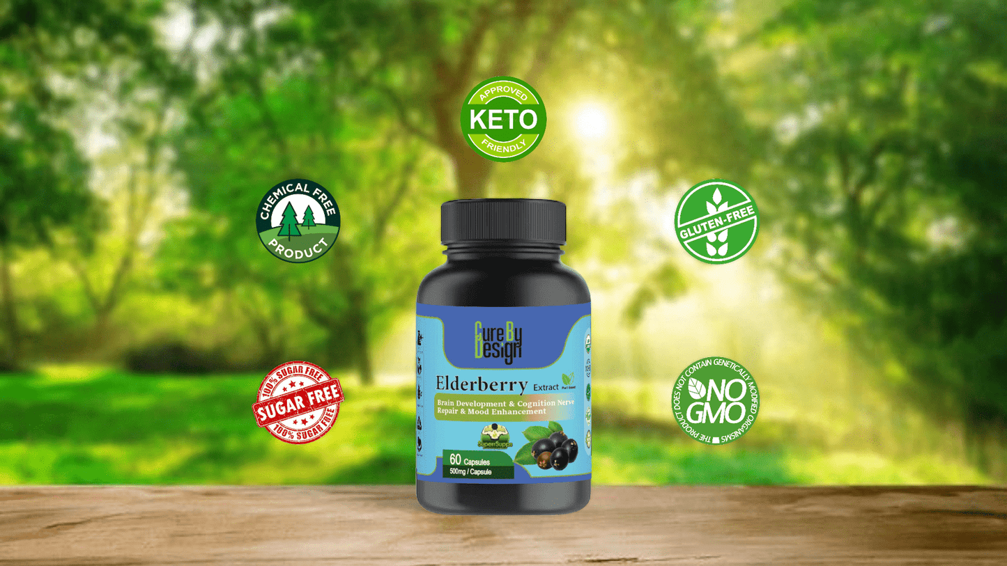 Lywire Elderberry Capsules: Premium Wellness Support