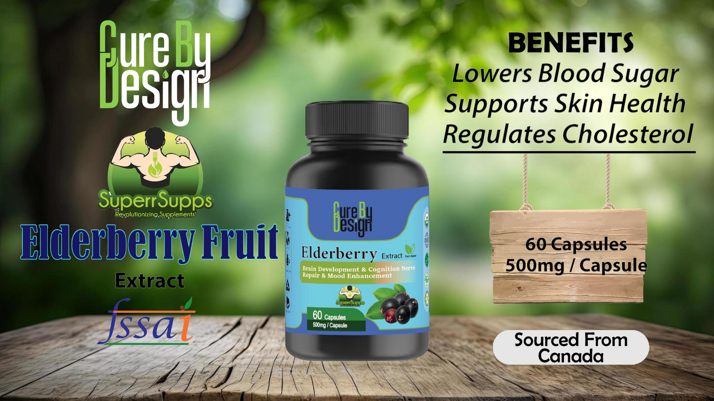 Lywire Elderberry Capsules: Premium Wellness Support