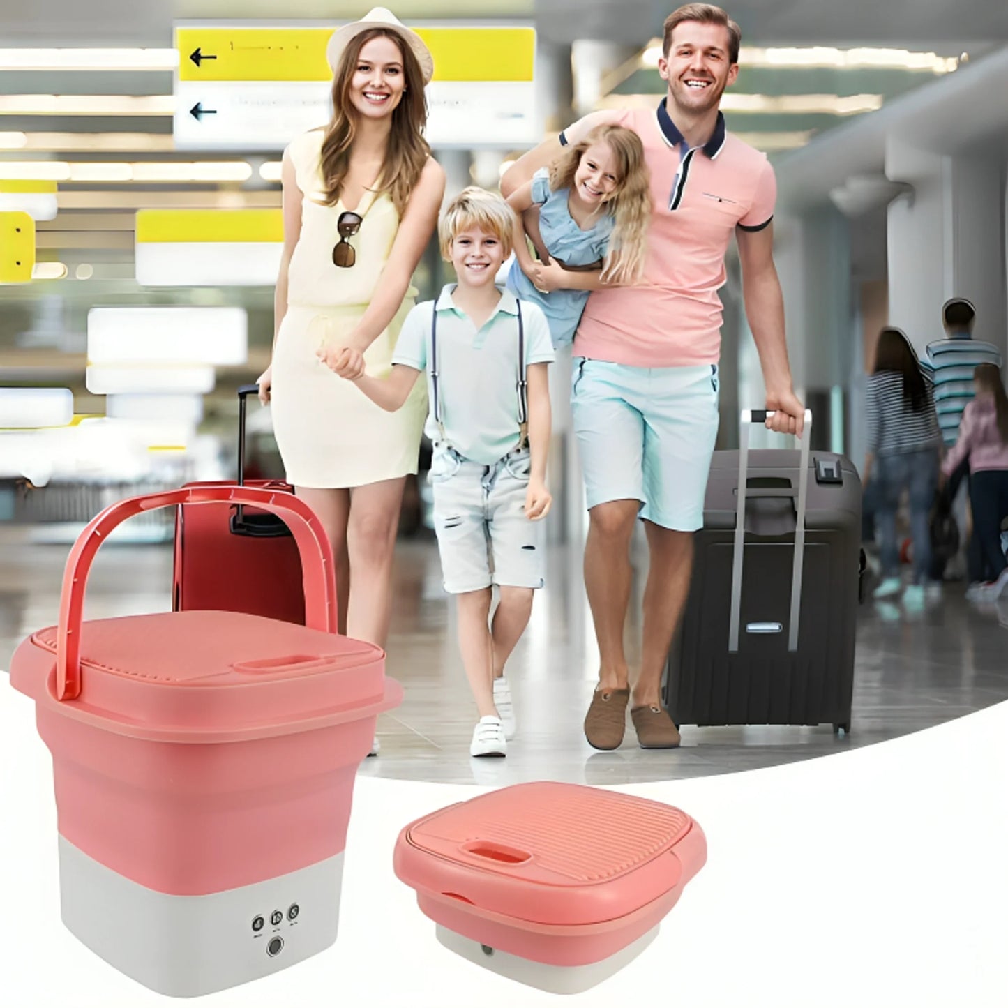 Mini Foldable Washing Machine