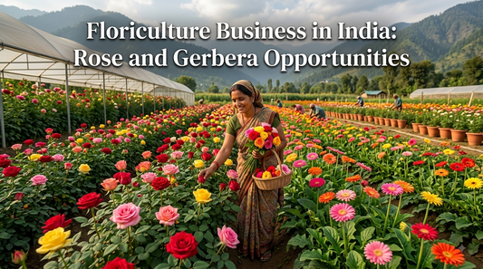 Floriculture Business in India: Rose and Gerbera Opportunities