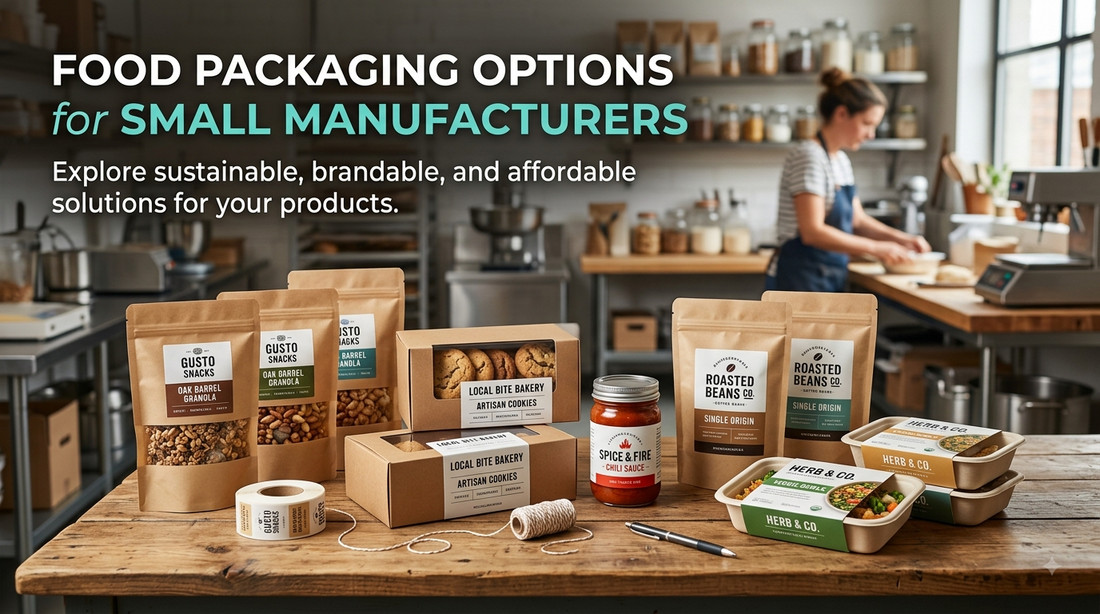 Food Packaging Options for Small Manufacturers