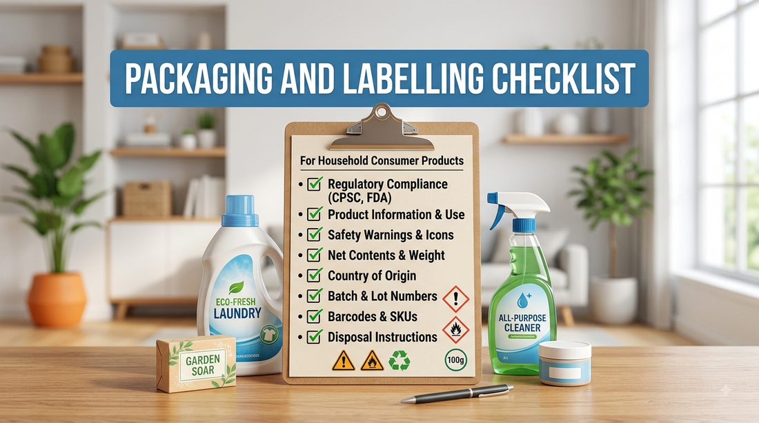 Packaging and Labelling Checklist for Household Consumer Products