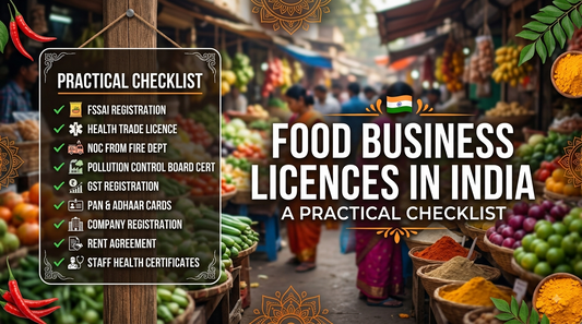 Food Business Licences in India: A Practical Checklist