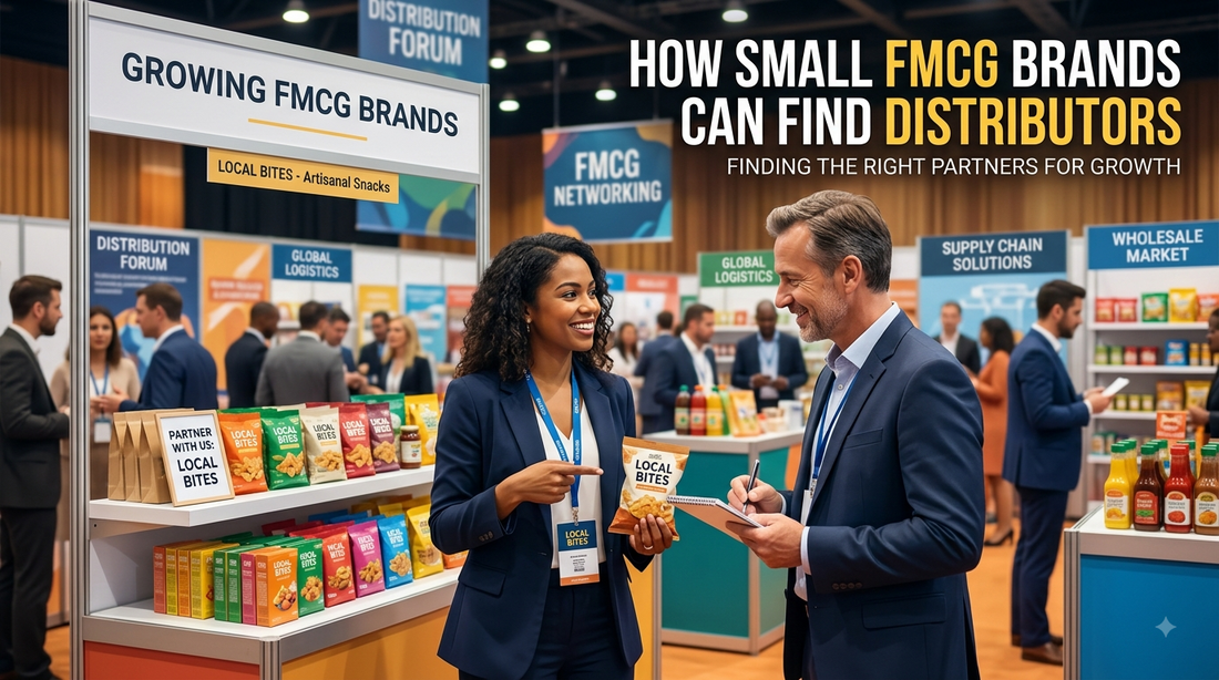 How Small FMCG Brands Can Find Distributors
