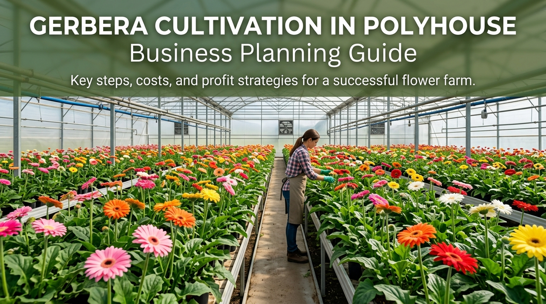 Gerbera Cultivation in Polyhouse: Business Planning Guide