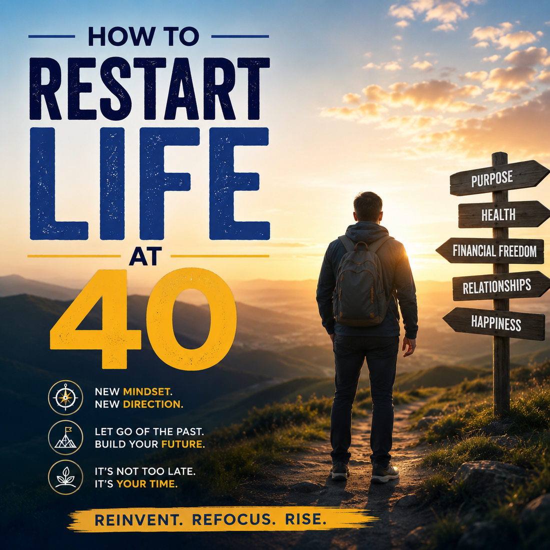 Daily Habits That Helped Thousands Restart Life After 40 — Science-Backed & India-Tested