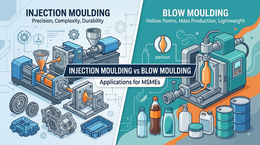 Injection Moulding vs Blow Moulding: Applications for MSMEs