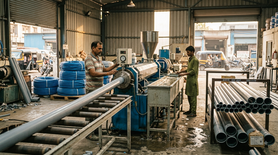 PVC Pipe Manufacturing Business: Machinery, Market and Costs