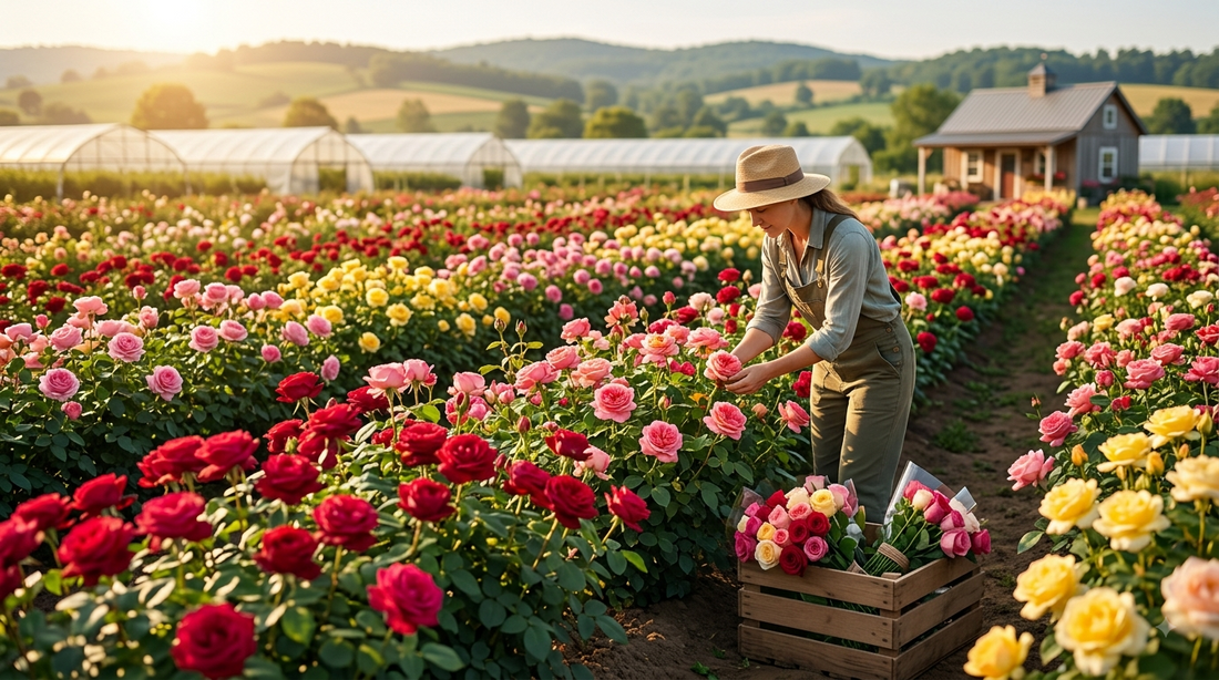 Rose Cultivation: Investment, Production Cycle and Sales Channels