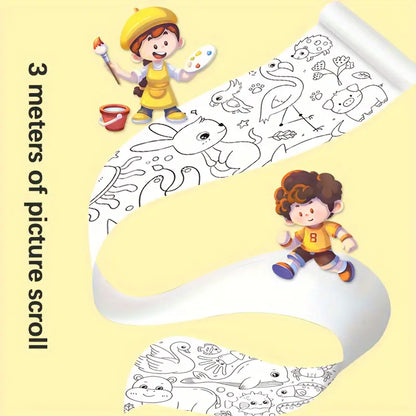 Doodle Art Roll (Pack of 3)
