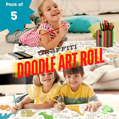 Doodle Art Roll (Pack of 5)