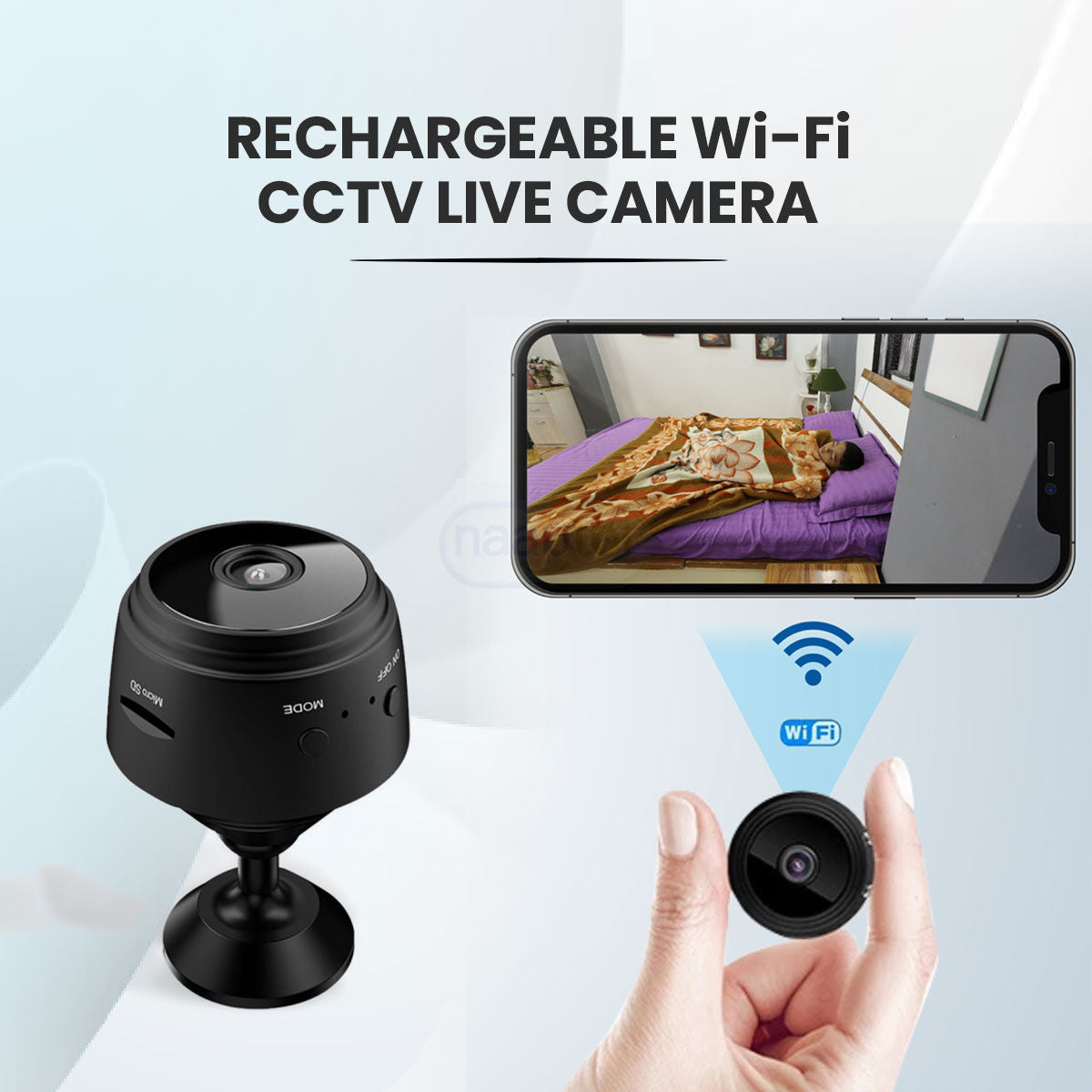 Lywire™ Peek-A-Boo Wifi CCTV Live Cam [Original]