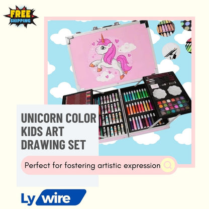 Unicorn Color Kids Art Drawing Set