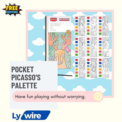 Lywire™ Pocket Picasso's Palette: Colors on the Go!