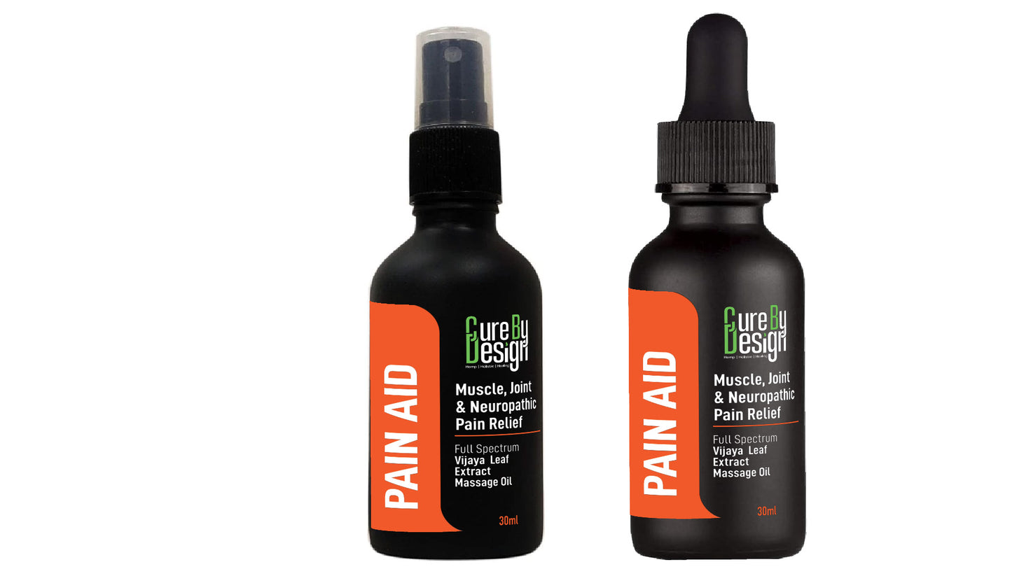 Lywire Pain Aid (1%) Polyherbal Massage Oil – Instant Relief for Sore Muscles, Nerves & Joints