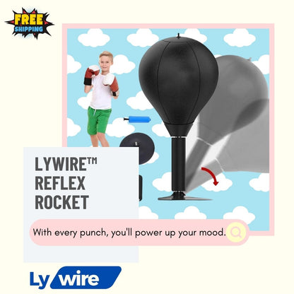 Lywire™ Reflex Rocket: Unleash Your Inner Boxer with Lightning Speed!